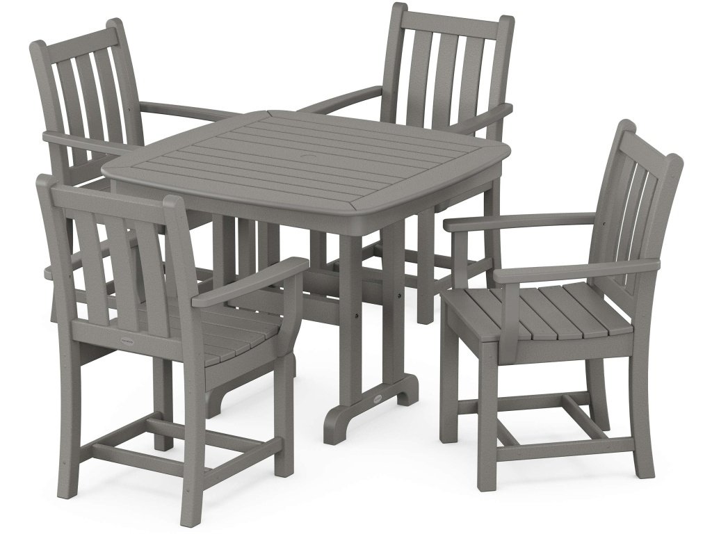 Traditional Garden 5-Piece Dining Set