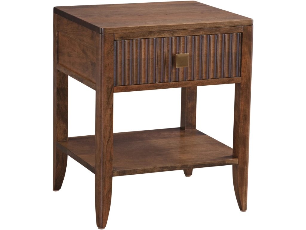 Glacier 1-Drawer Nightstand
