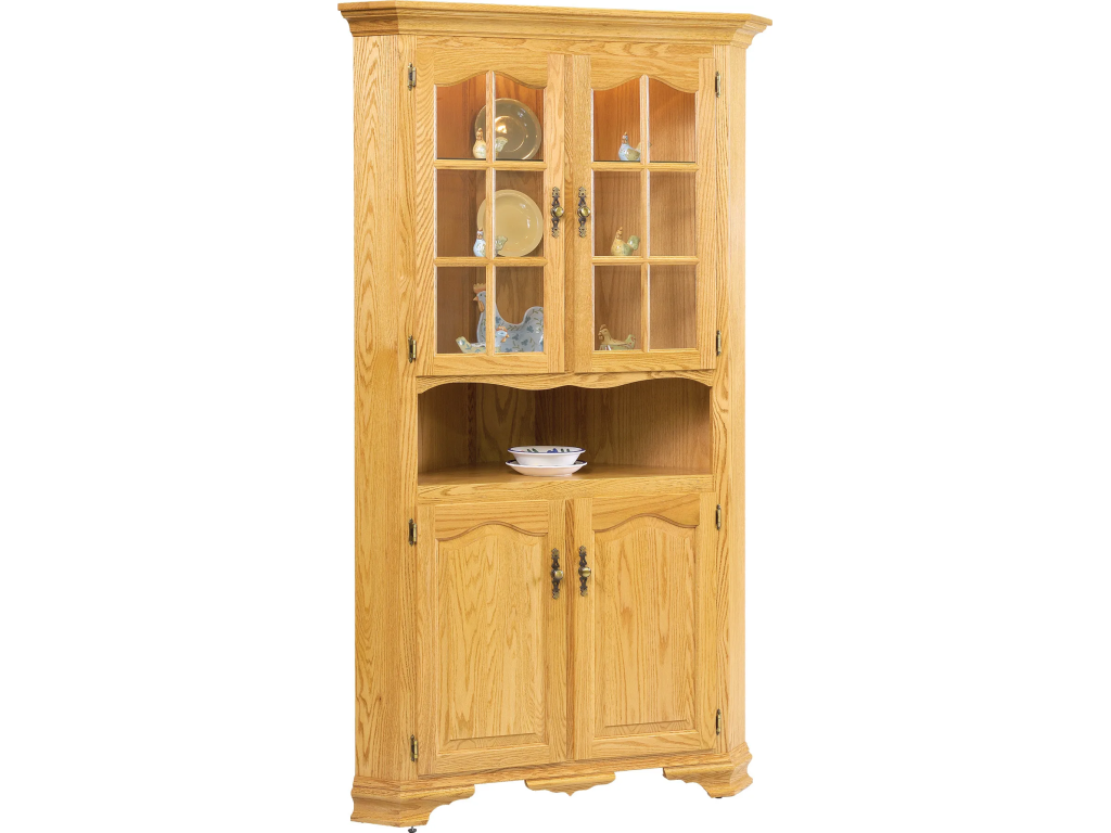 Harvest Corner Hutch & Buffet