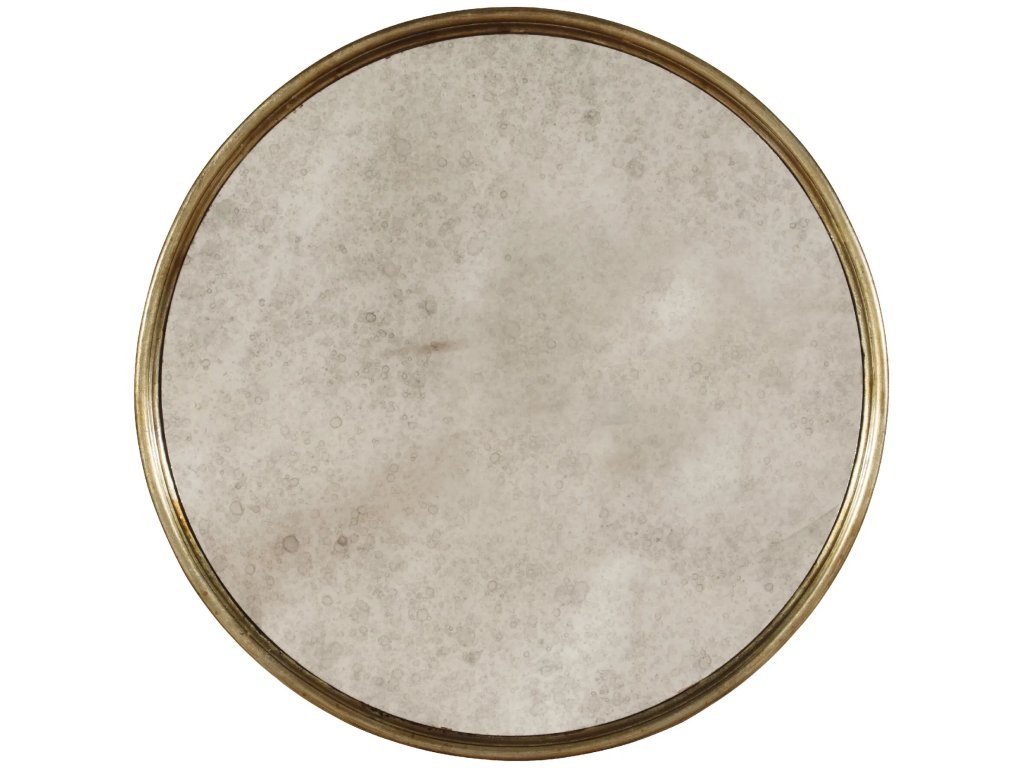 Sanctuary Round Mirrored Accent Table - Visage