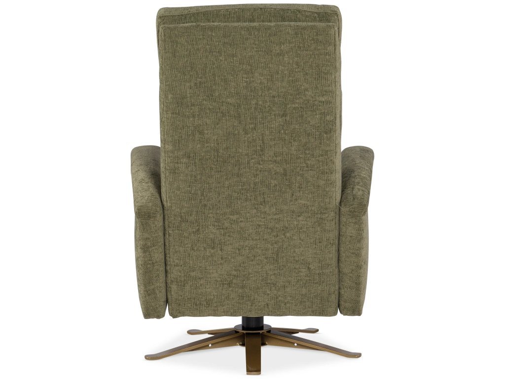 Breck Tufted Back Swivel Recliner