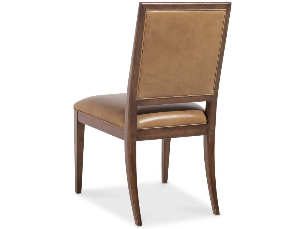 Archives leather Side Chair