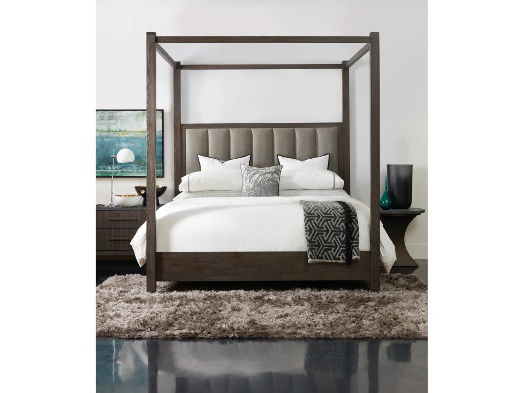 Miramar Aventura Jackson King Poster Bed w-Tall Posts & Canopy