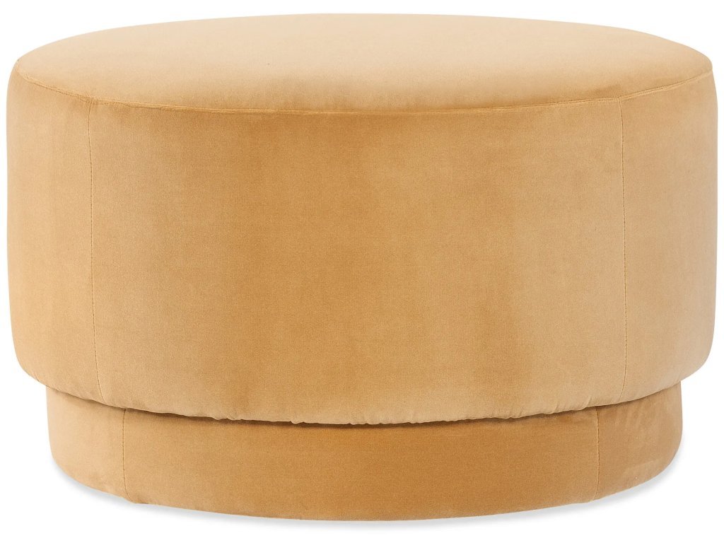 Silas Medium Round Ottoman