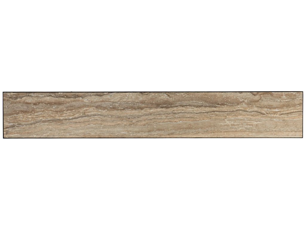 La Grange St James Metal and Stone Console
