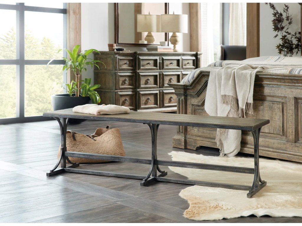 La Grange Von Rosenberg Bed Bench