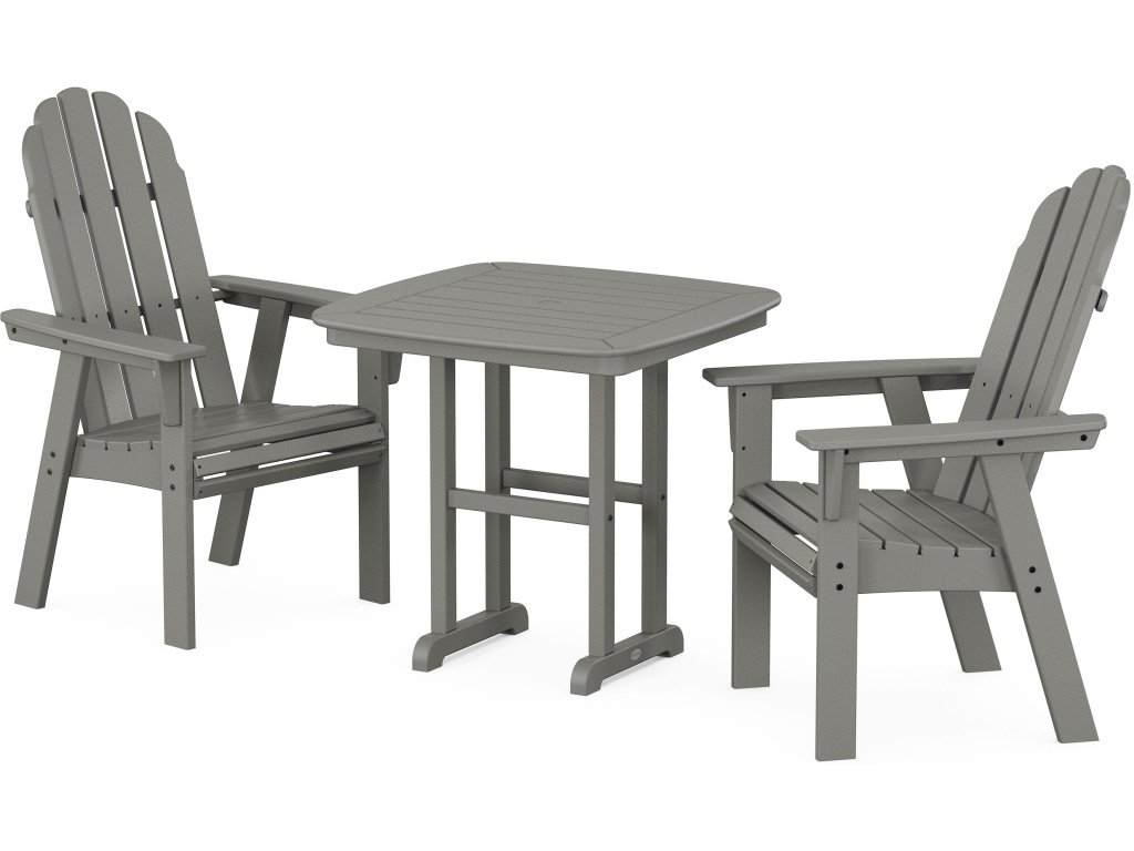 Vineyard Adirondack 3-Piece Dining Set