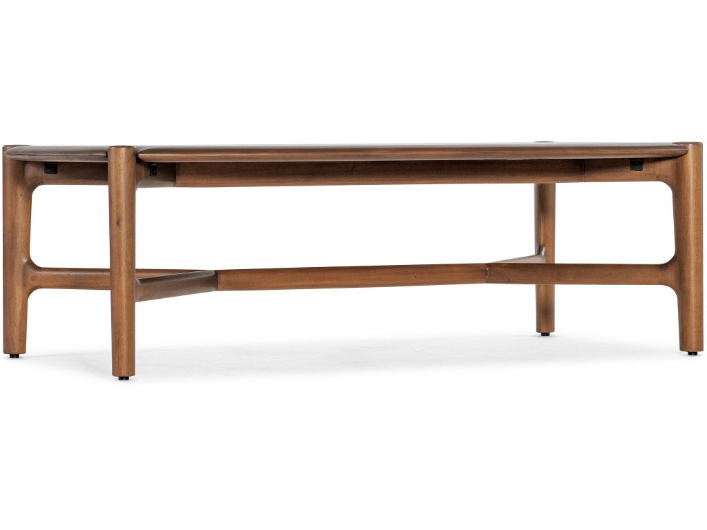 Harlow Soft Rectangle Coffee Table (Chestnut)