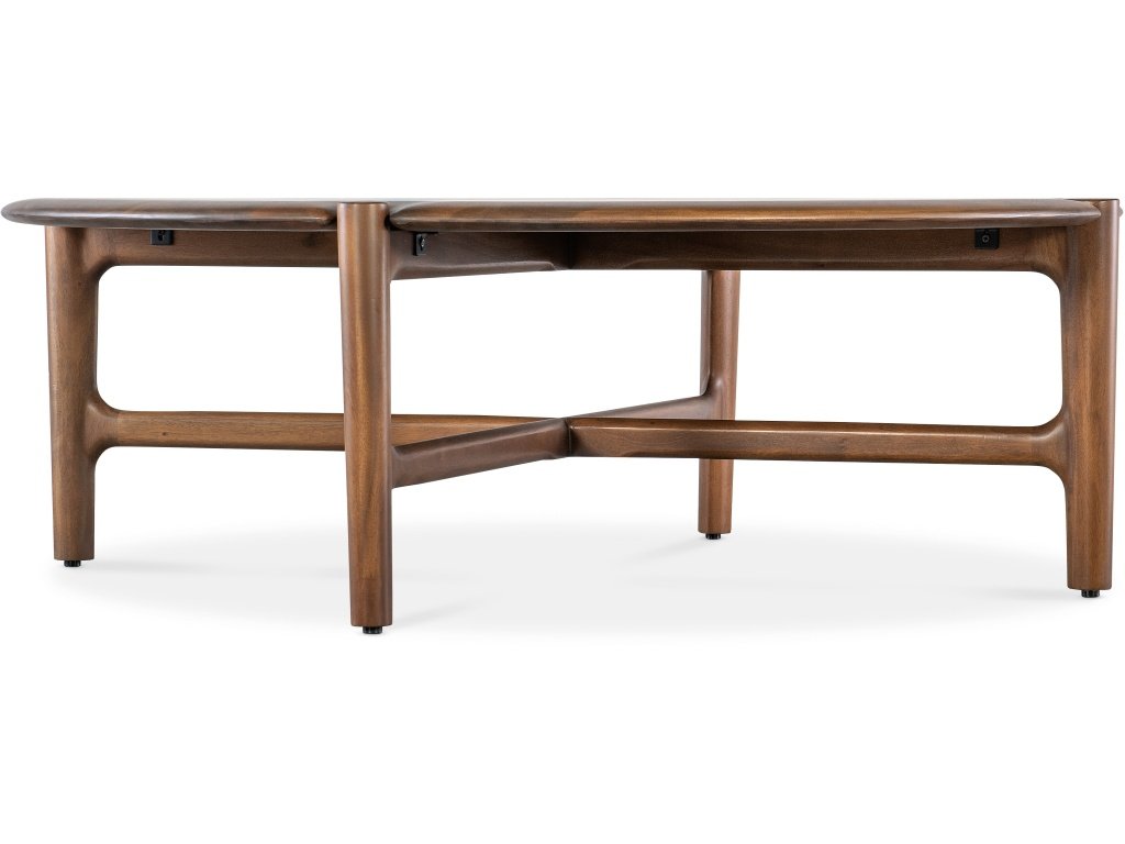 Harlow Round Coffee Table (Chestnut)