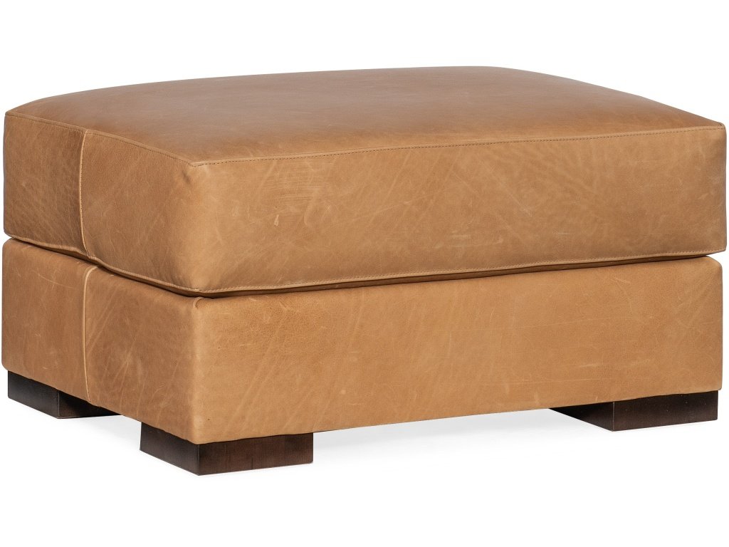 Ren Ottoman - Leather