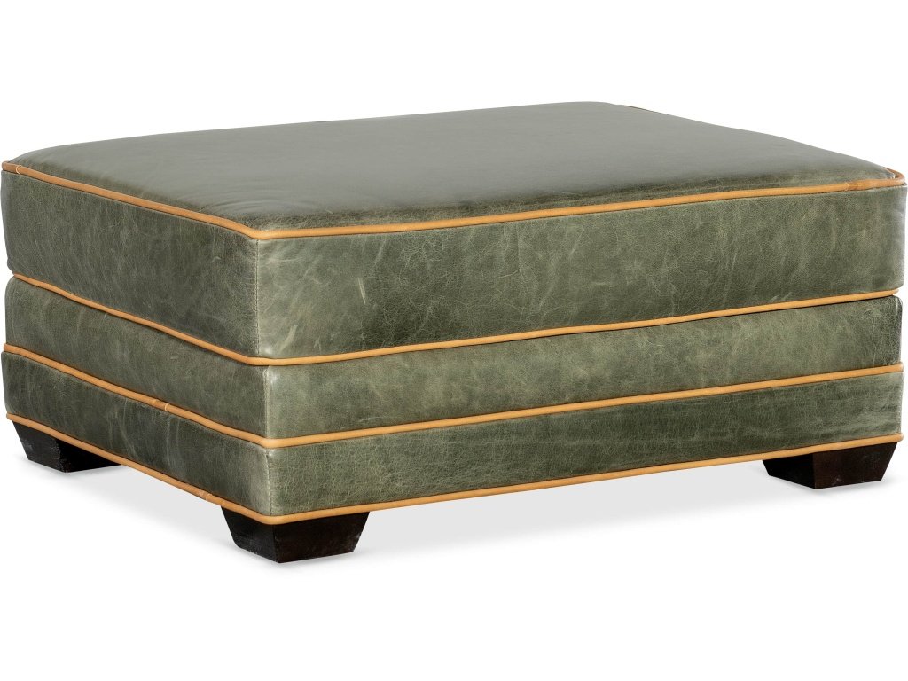Raine Ottoman - Leather