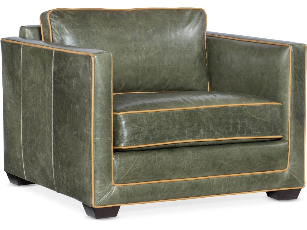 Raine Track Arm Chair - Leather