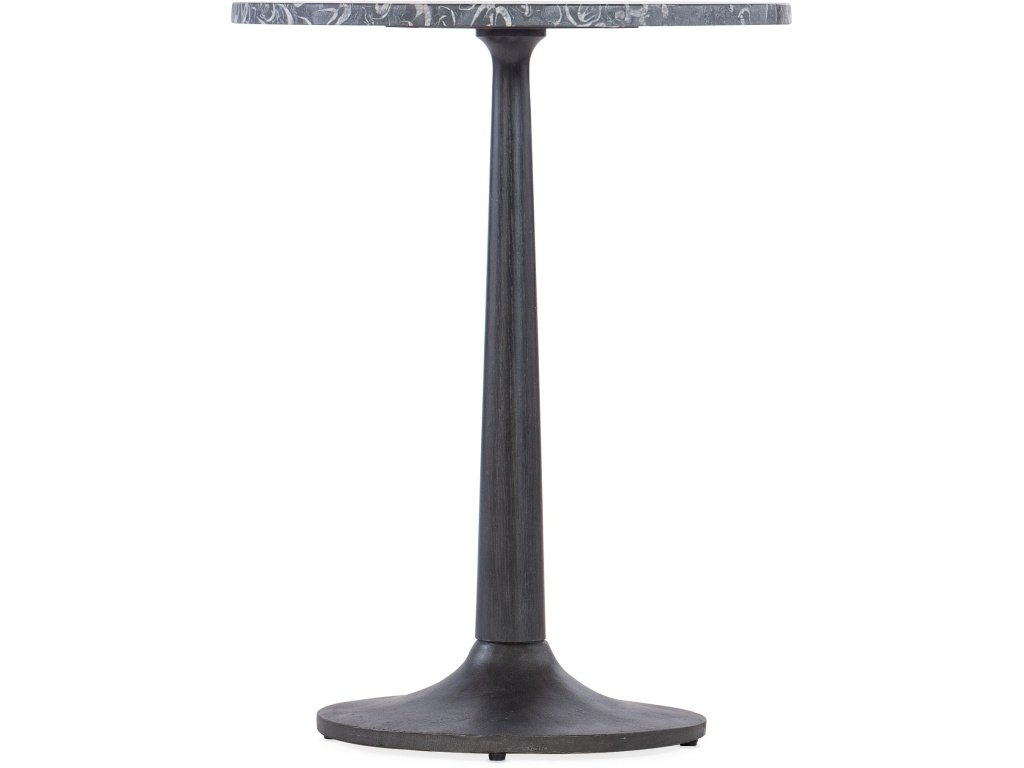 Estelle Marble & Metal Drink Table
