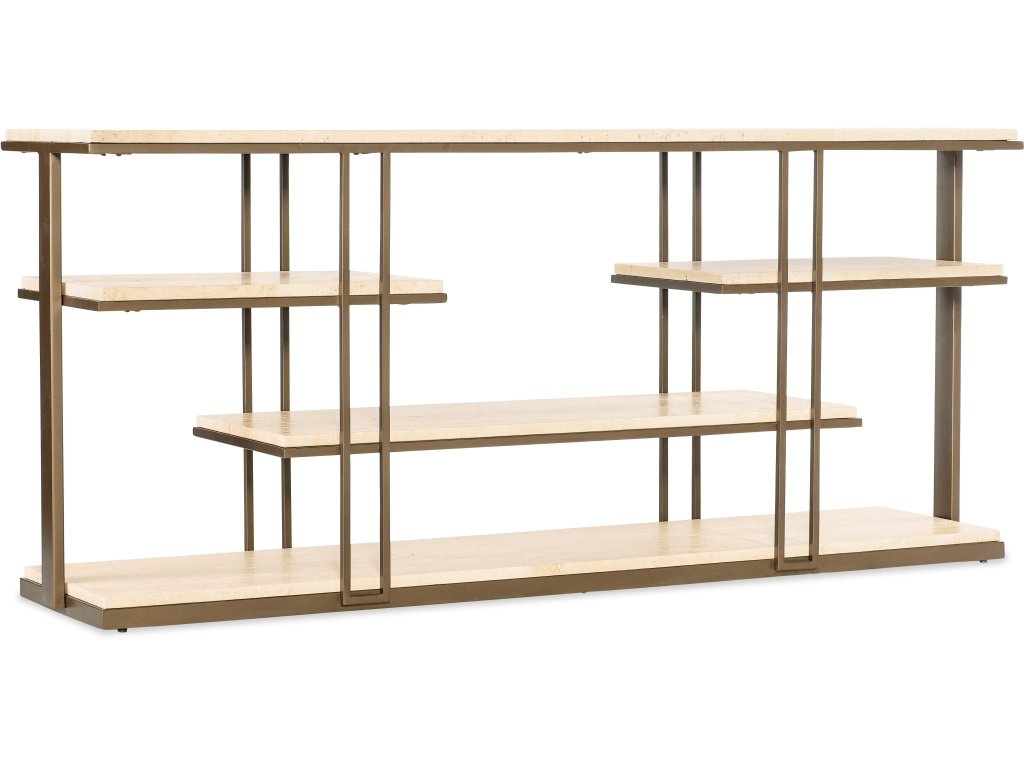 Granger Stone & Metal Console