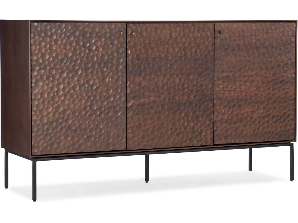 Arun 3 Door Carved Sideboard
