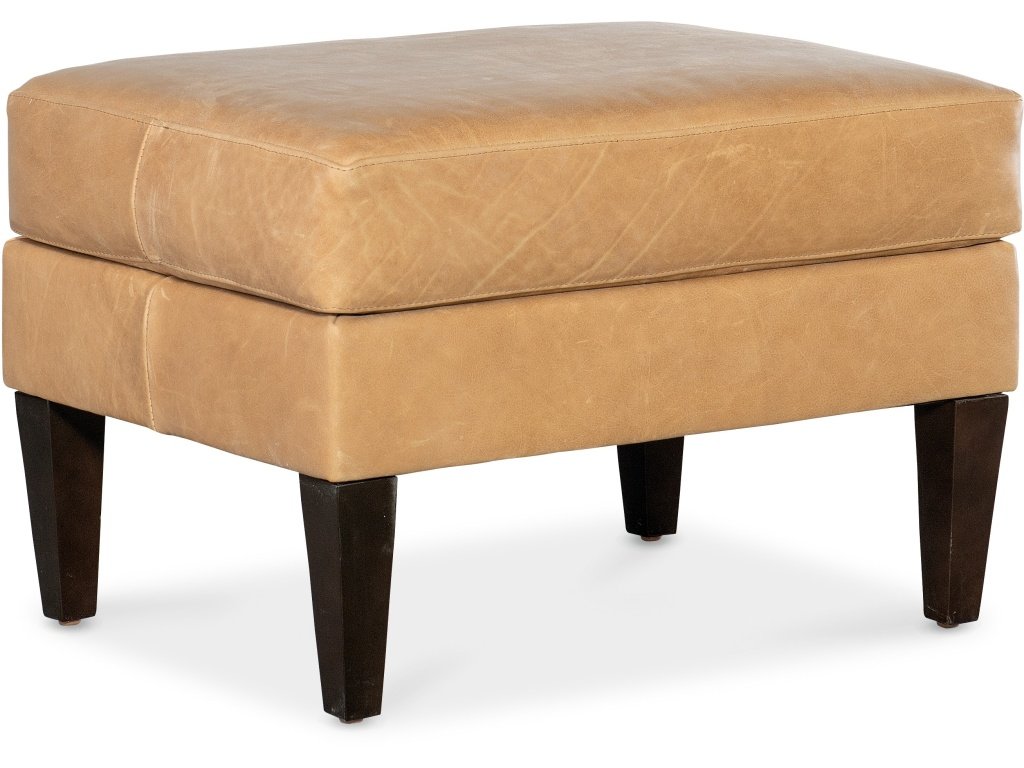 Arbor Ottoman - Leather