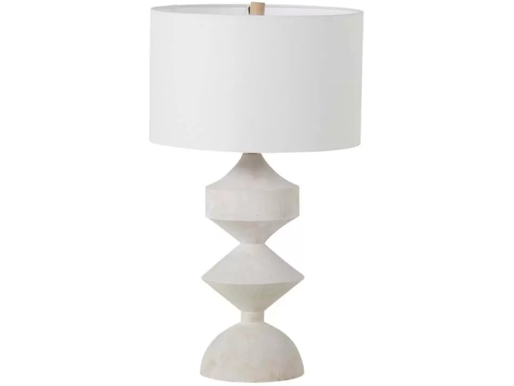 Maddox Table Lamp-White