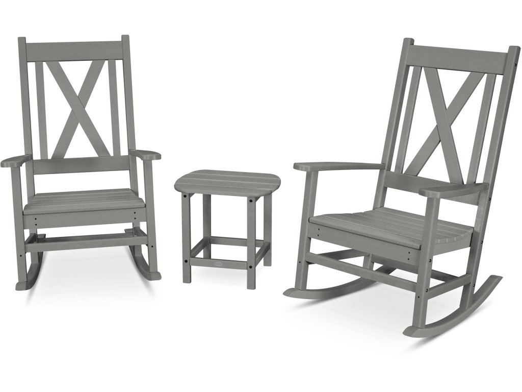 Braxton 3-Piece Porch Rocking Chair Set