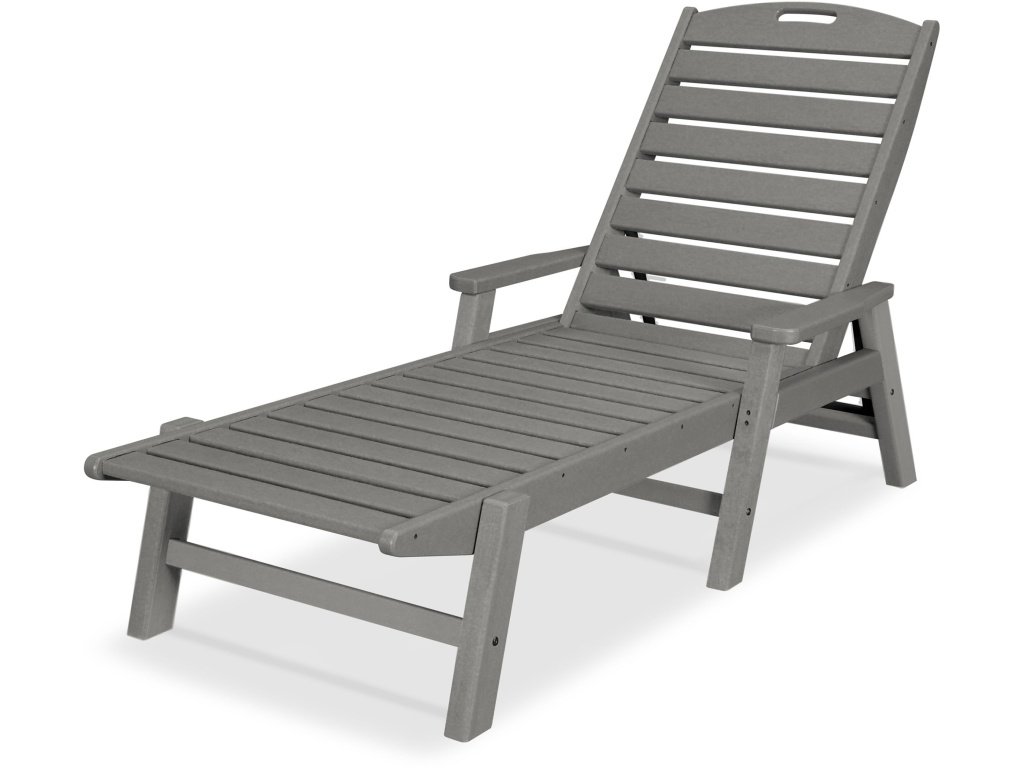 Nautical Chaise With Arms