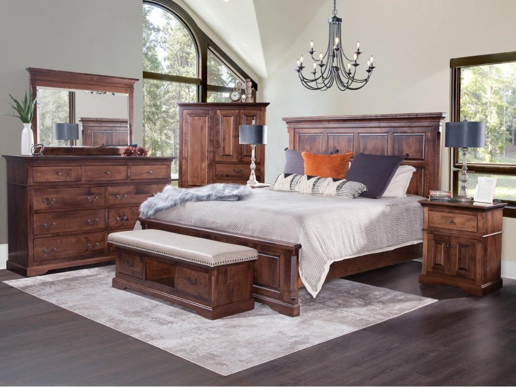 Norway Panel Bed