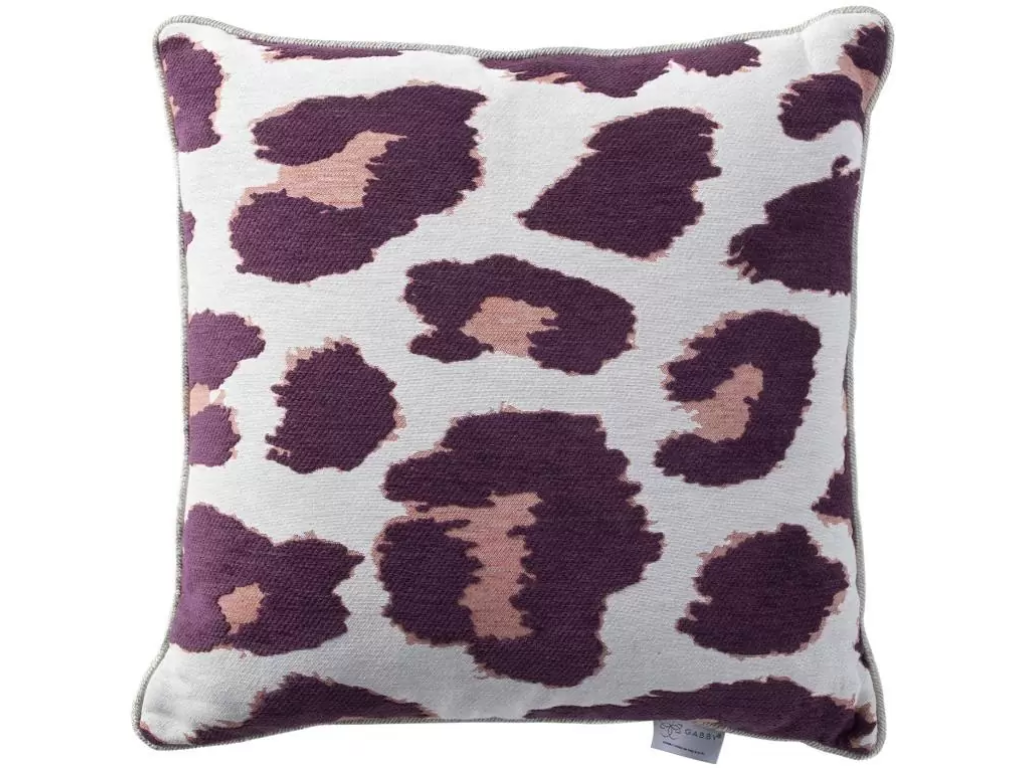 Venti Tigre Indoor Pillow Plum