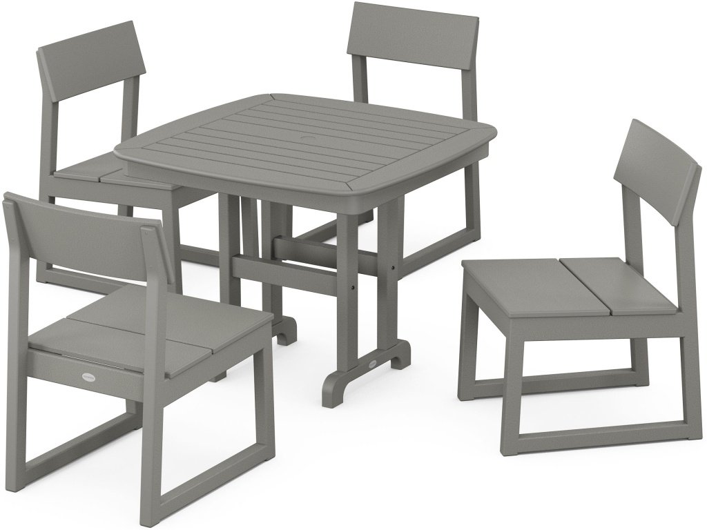 Edge Side Chair 5-Piece Dining Set