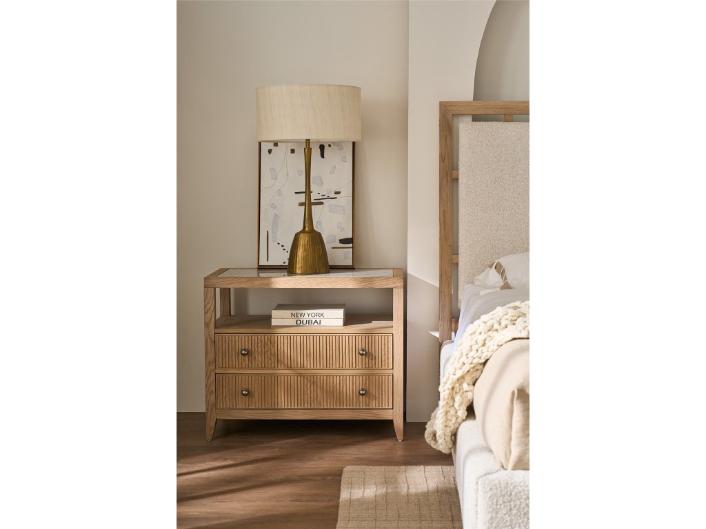 Carmen Two Drawer Nightstand