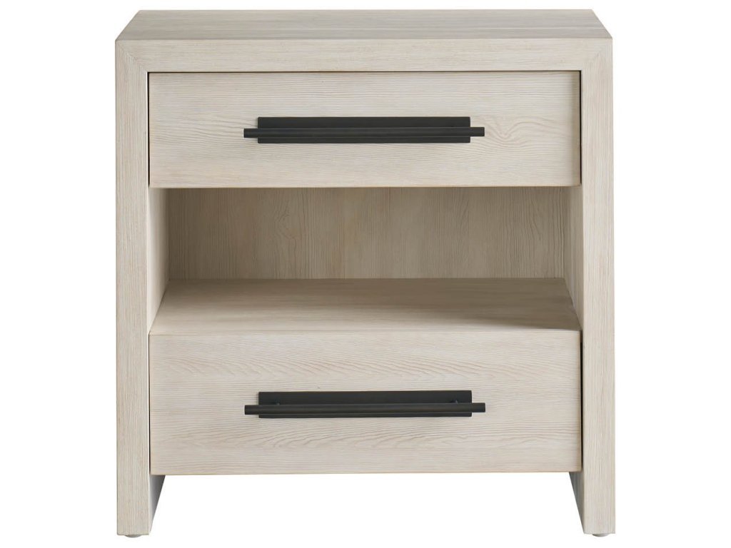 River Rock Two Drawer Nightstand