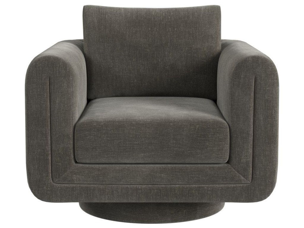 Loop Swivel Chair - Lux Graphite