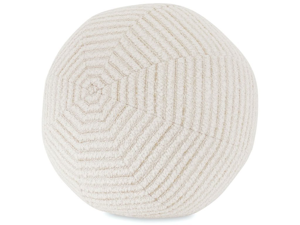 Ball Bearing Pillow - Snow Garden White