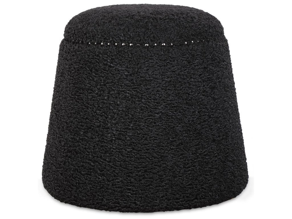 Gumdrop Ottoman, Black