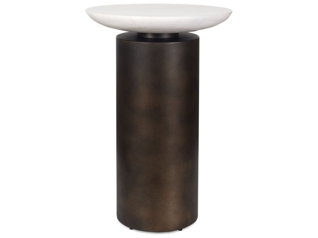 Olso Outdoor Accent Table, Bronze, 2 Cartons