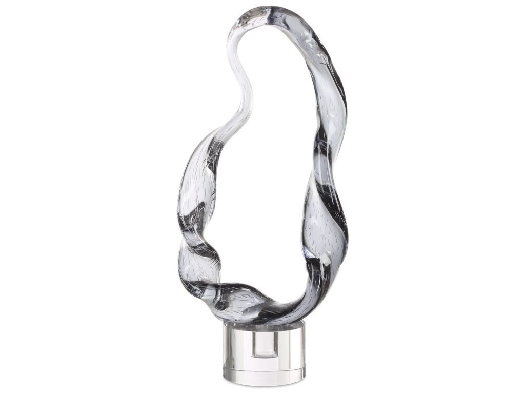 Luminous Twist Sculpture