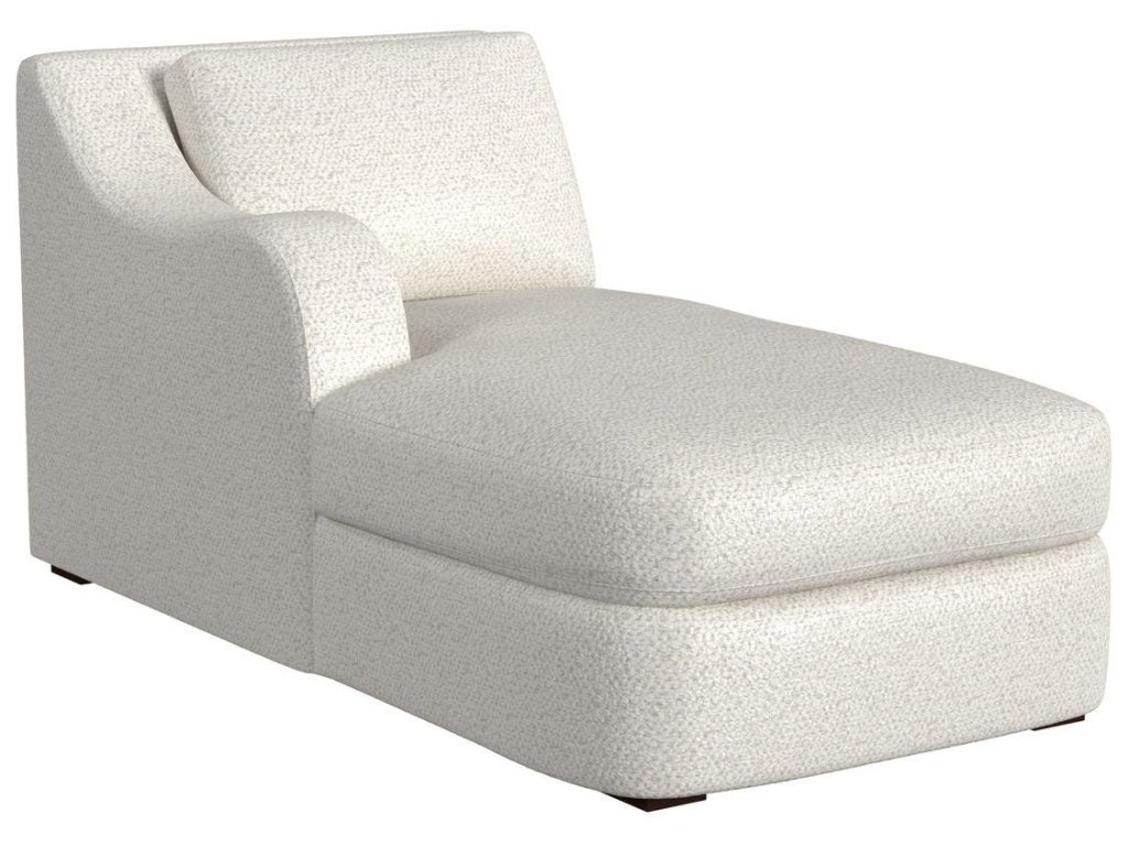 Big Wave Chaise, Left Arm Facing - Cuddly Cream