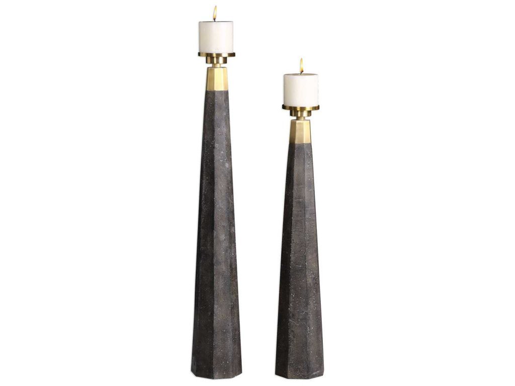 Pons Candleholders, S/2