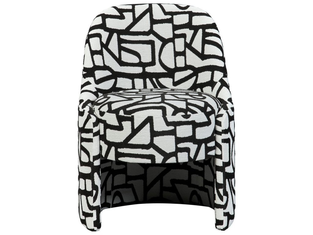 Cozy Capsule Dining Chair - Squiggle