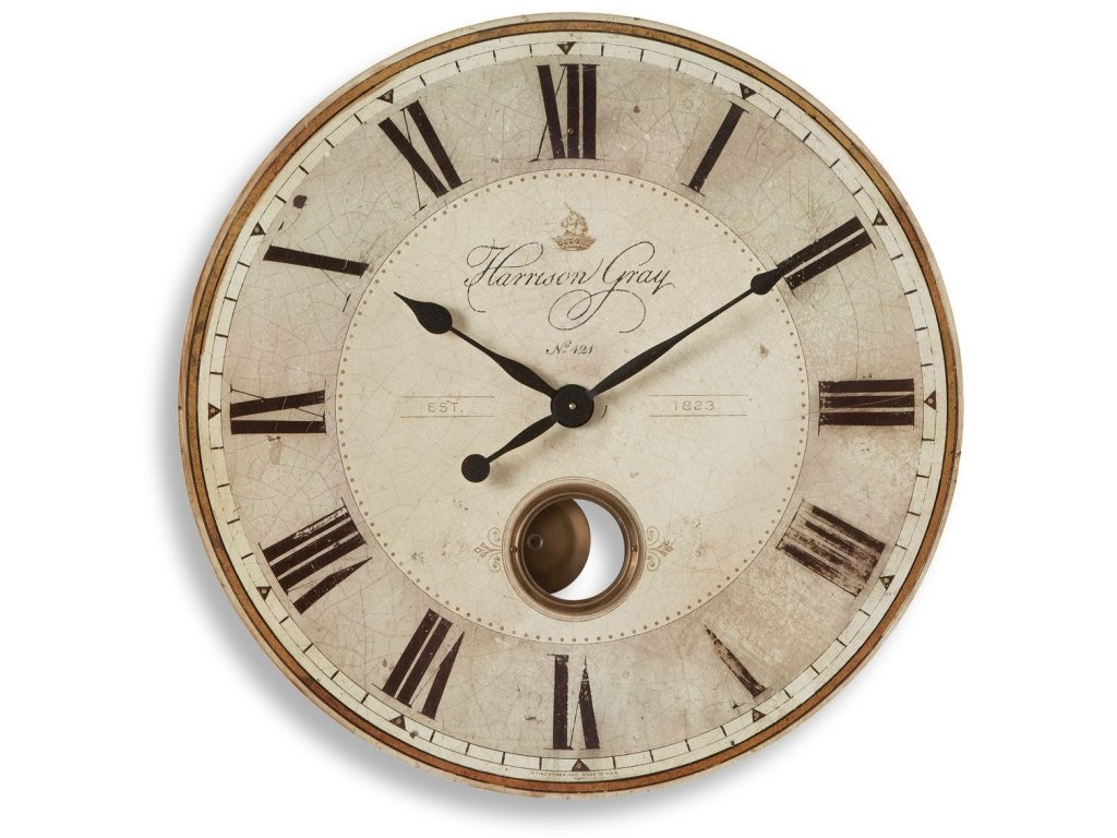 Harrison Gray 30" Wall Clock