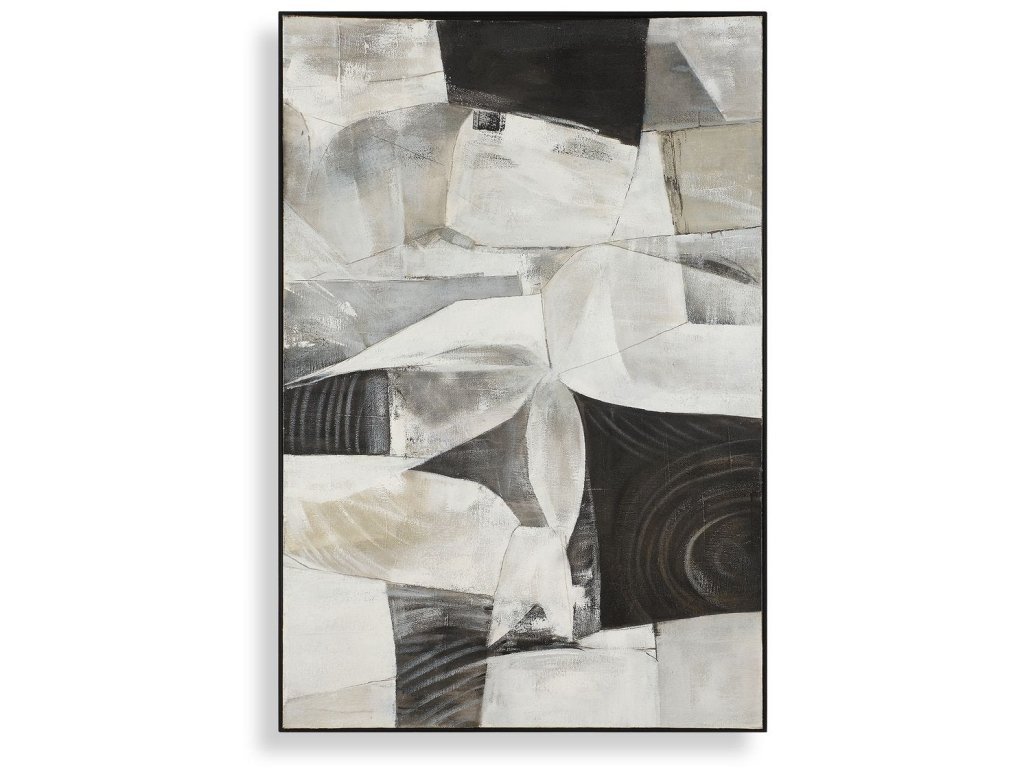 Folding Time Framed Canvas