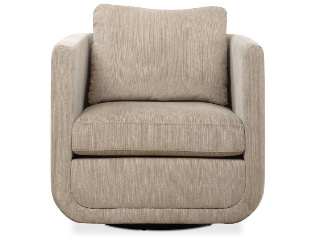 Abound Swivel Chair, Porcelain