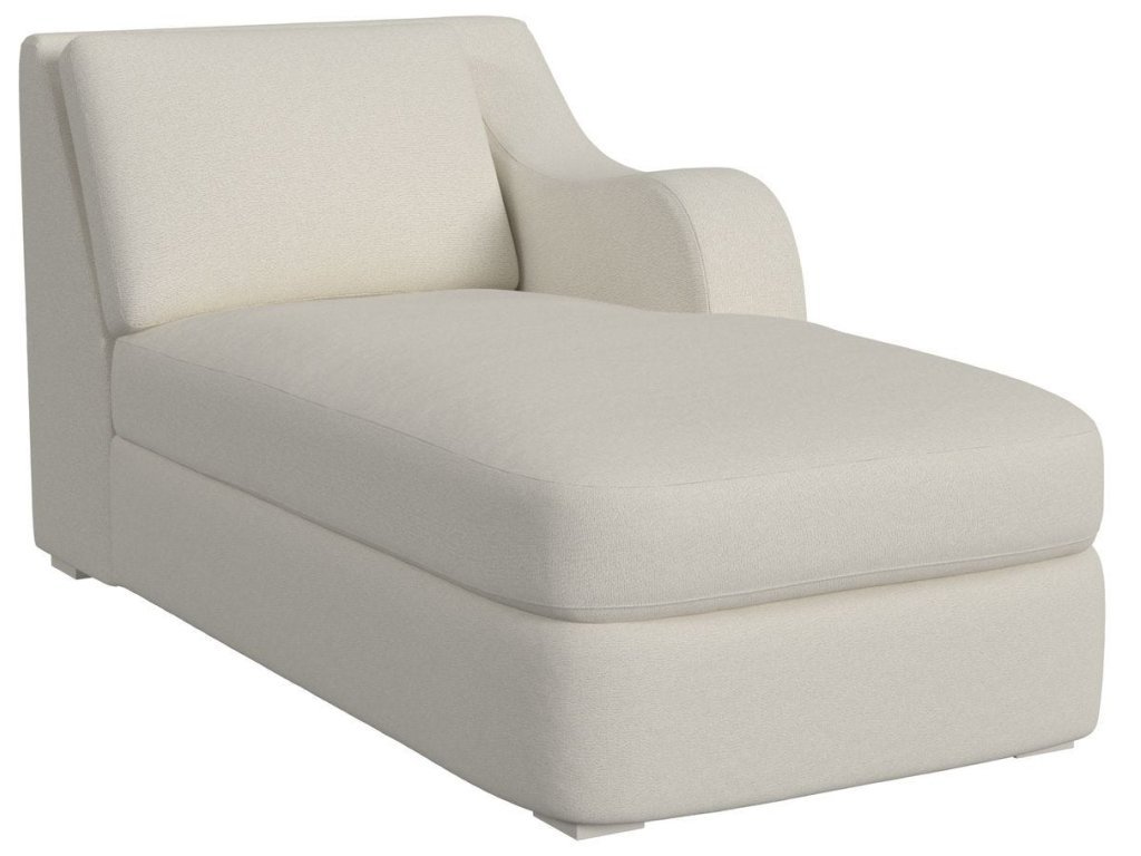 Big Wave Chaise, Right Arm Facing - Field Snow