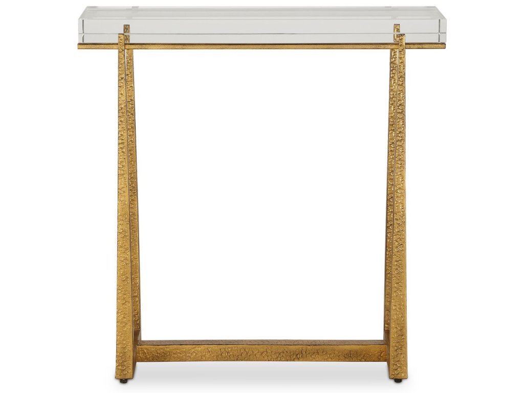 Midas Accent Table, Gold