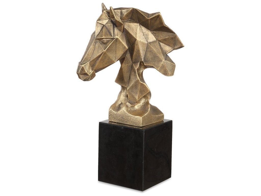 Chiseled Horse Bust, Sculpture