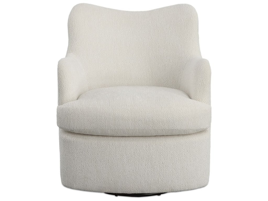 Chit Chat Swivel Chair - Cuddly Cream