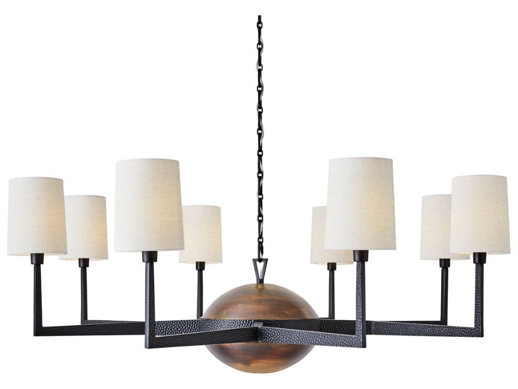 Open Arms, 8 Lt Chandelier