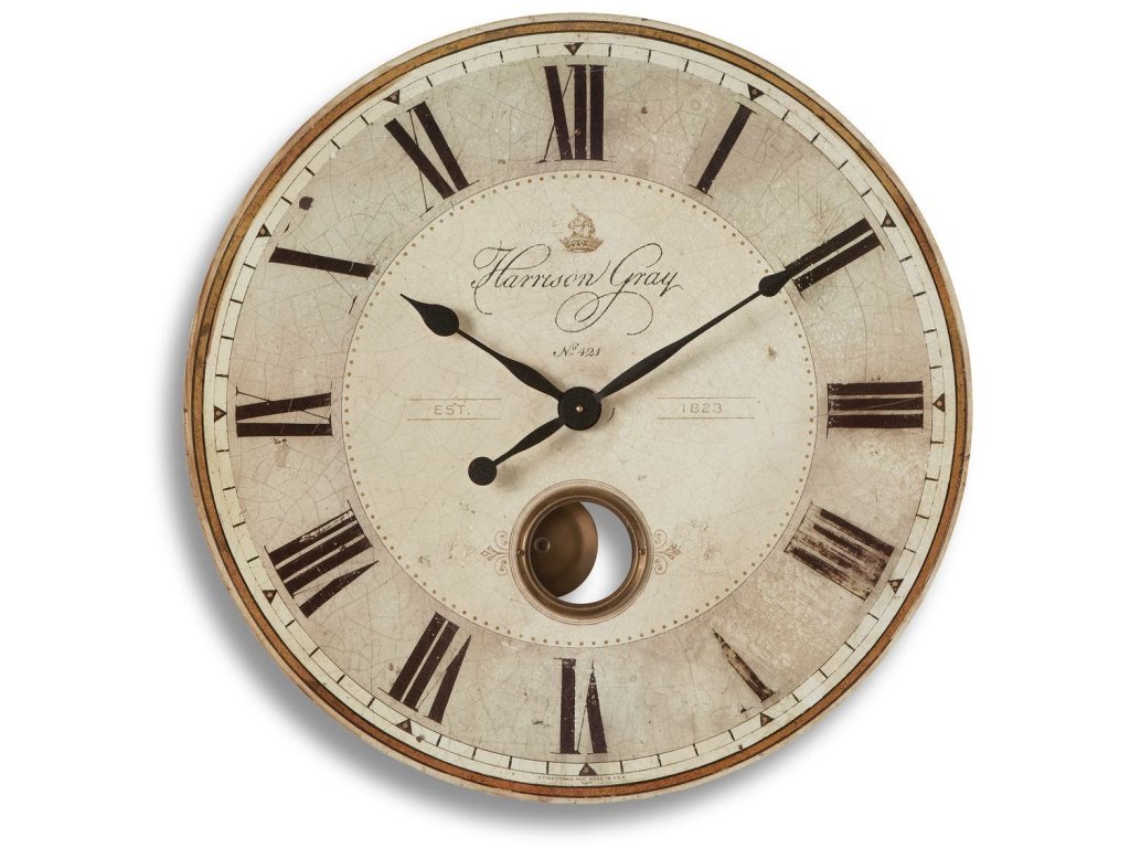 Harrison Gray 23" Wall Clock