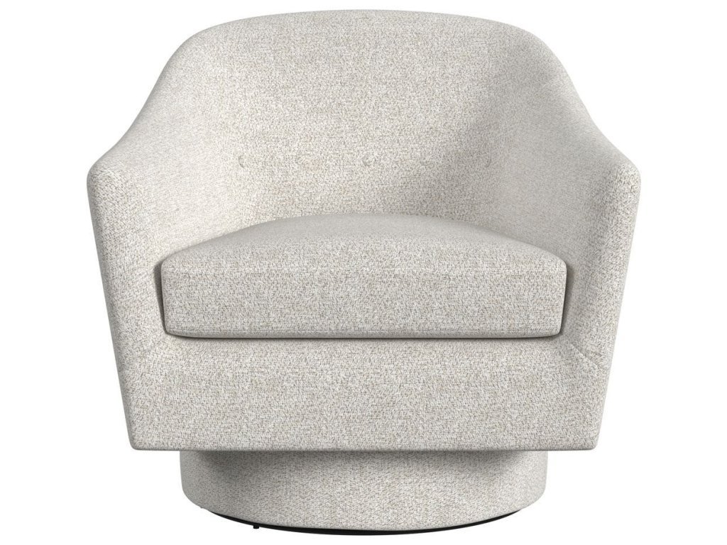 Coupe Swivel Chair - Snuggle Vanilla