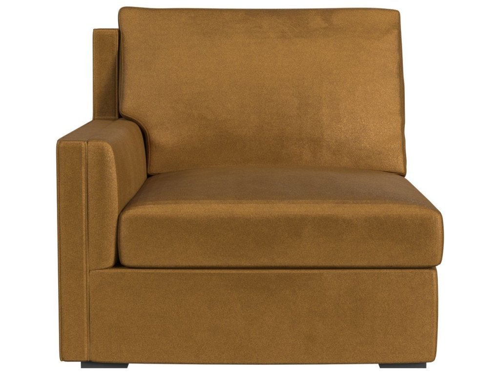 Luxe Sofa, Left Arm Facing - Bliss Bronze