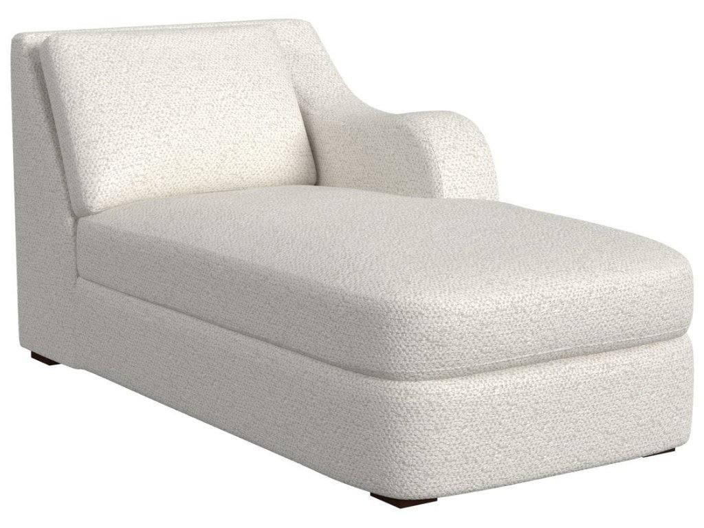 Big Wave Chaise, Right Arm Facing - Cuddly Cream