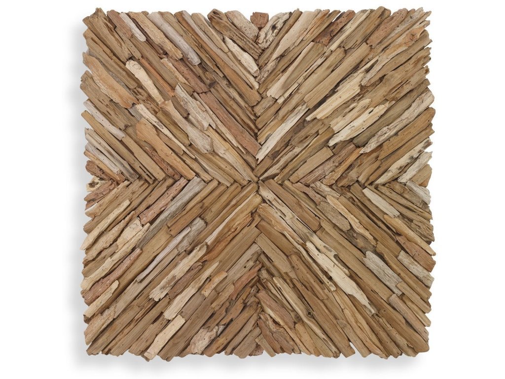 Outland Wood Wall Decor, Natural