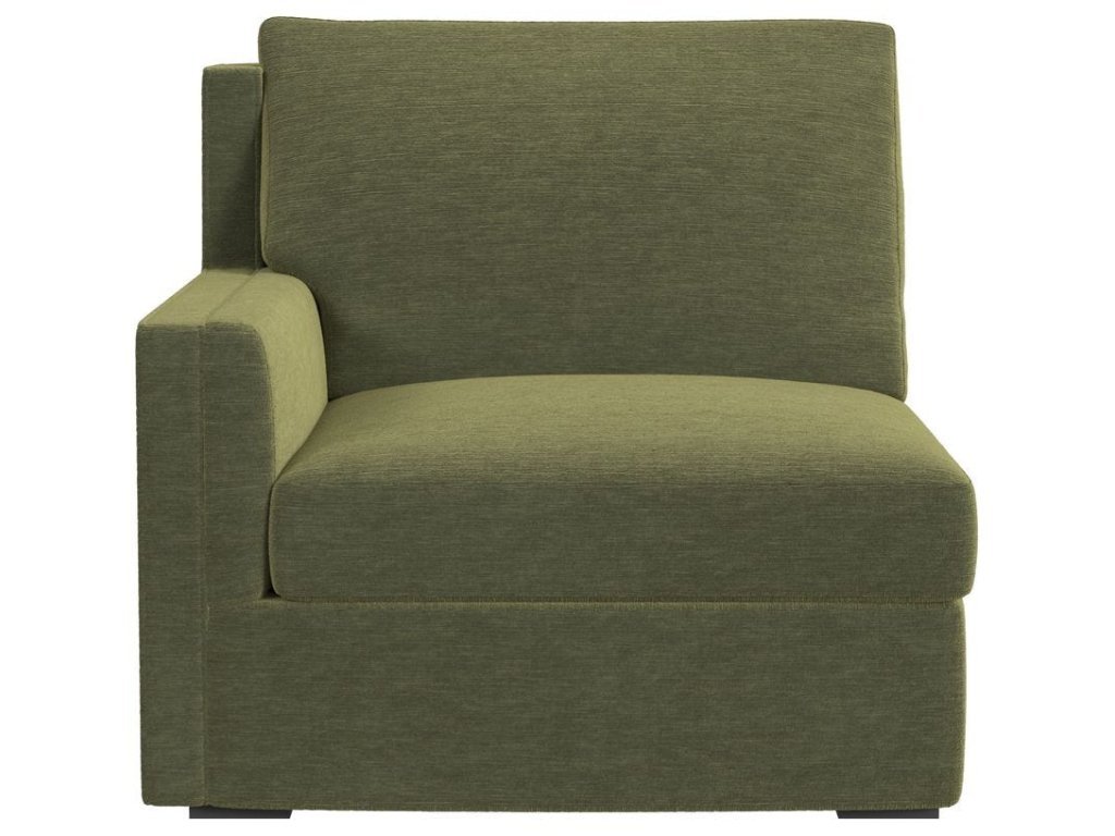 Luxe Sofa, Left Arm Facing - Antique Loden
